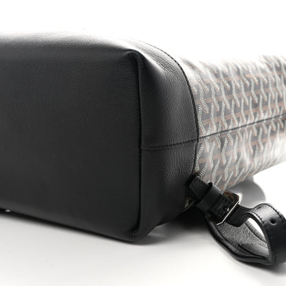 Goyard Goyardine Calfskin Cisalpin Backpack Black 9 of 11