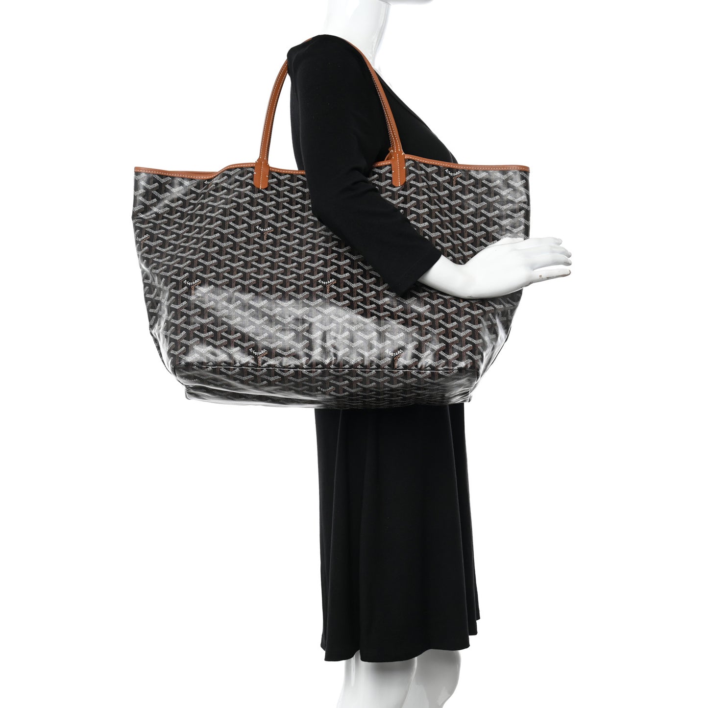 Goyardine Saint Louis GM Black Gold