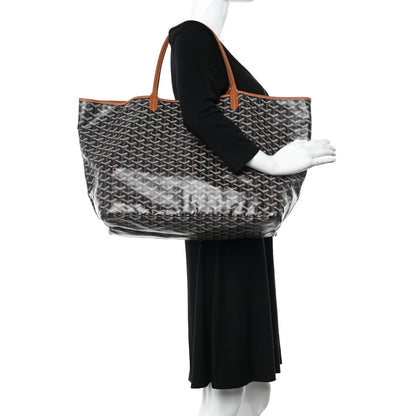 Goyard Goyardine Saint Louis GM Black Gold 2 of 13