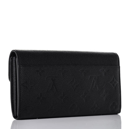Louis Vuitton Empreinte Sarah Wallet NM Black 3 of 10