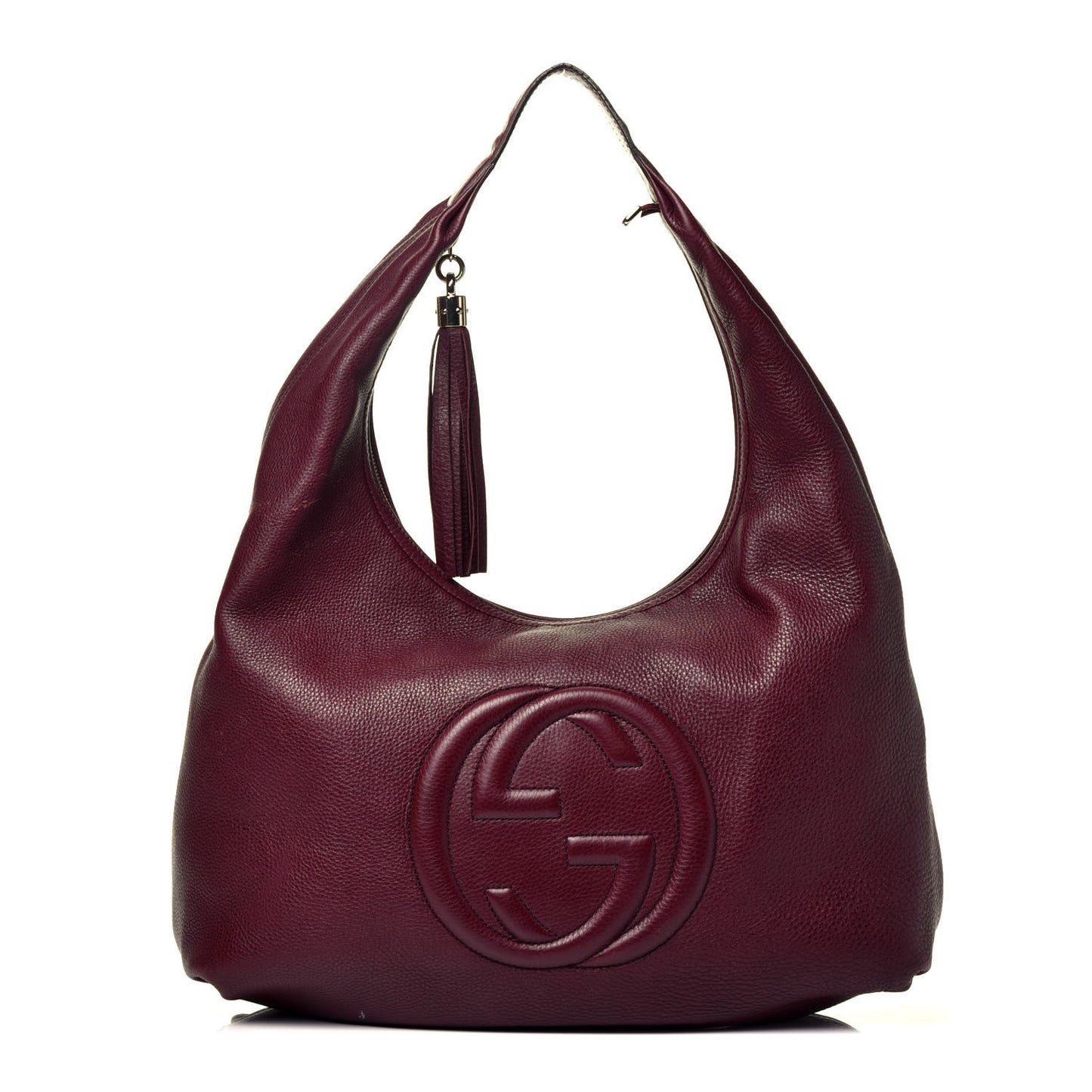 Cellarius Calfskin Large Soho Hobo Scarlatto