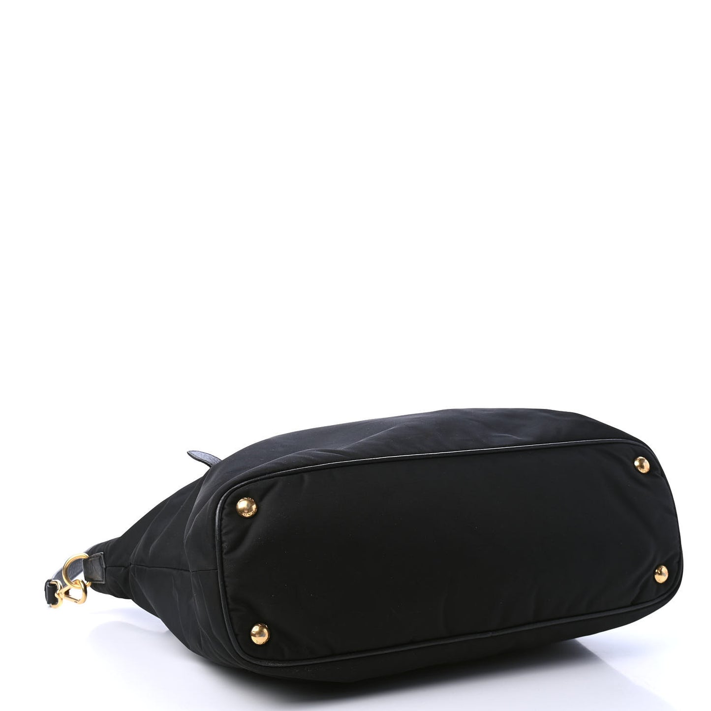Tessuto Nylon Soft Calf Tote Black