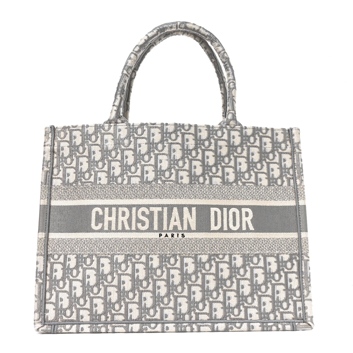 Oblique Medium Book Tote Grey