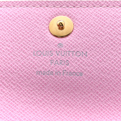 Louis Vuitton Monogram Multicolor Multicles 4 Key Holder White Litchi 6 of 8