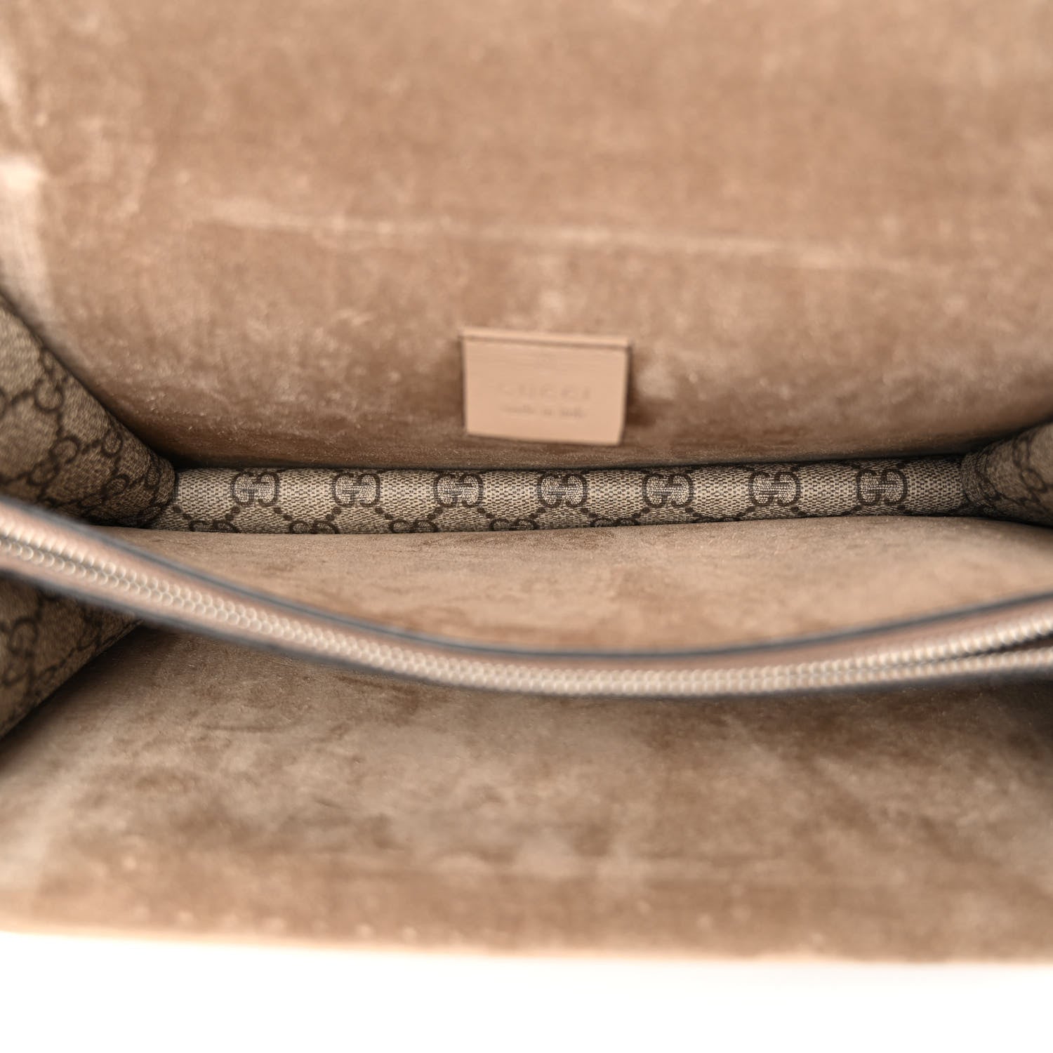 Gucci GG Supreme Monogram Small Dionysus Shoulder Bag Taupe 5 of 10
