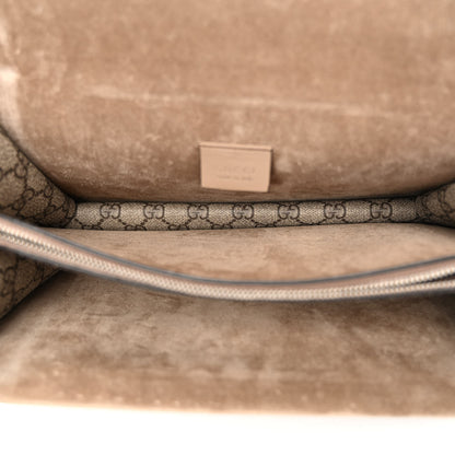 Gucci GG Supreme Monogram Small Dionysus Shoulder Bag Taupe 5 of 10