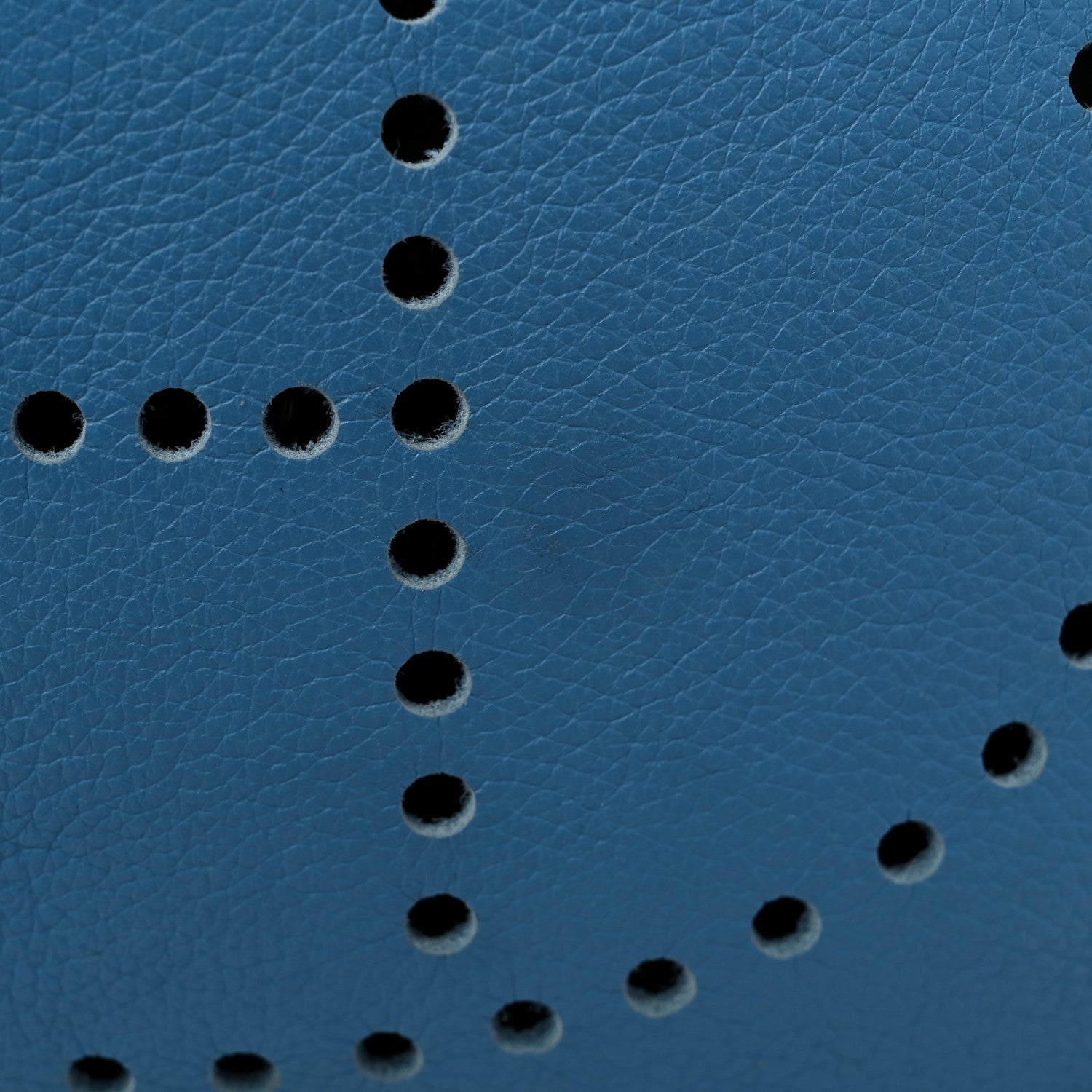 Hermes Taurillon Clemence Evelyne GM Blue Jean 15 of 19