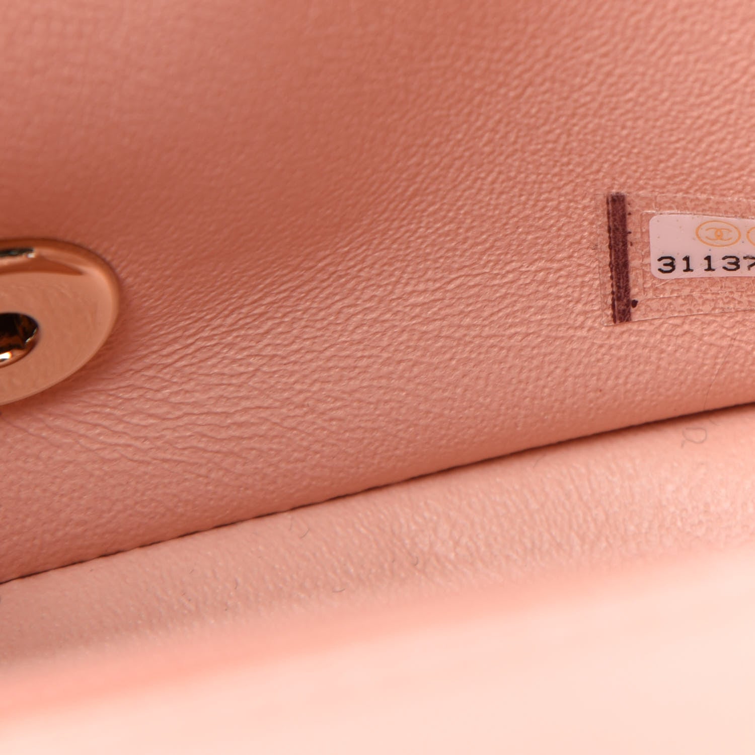 Chanel Lambskin Quilted Mini Square Flap Light Pink 8 of 9