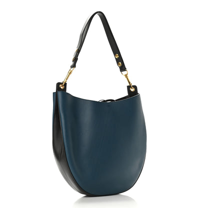 Celine Smooth Calfskin Medium Hobo Navy 3 of 10