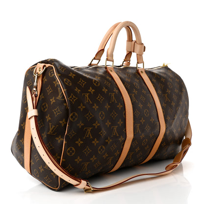Louis Vuitton Monogram Keepall Bandouliere 50 3 of 17