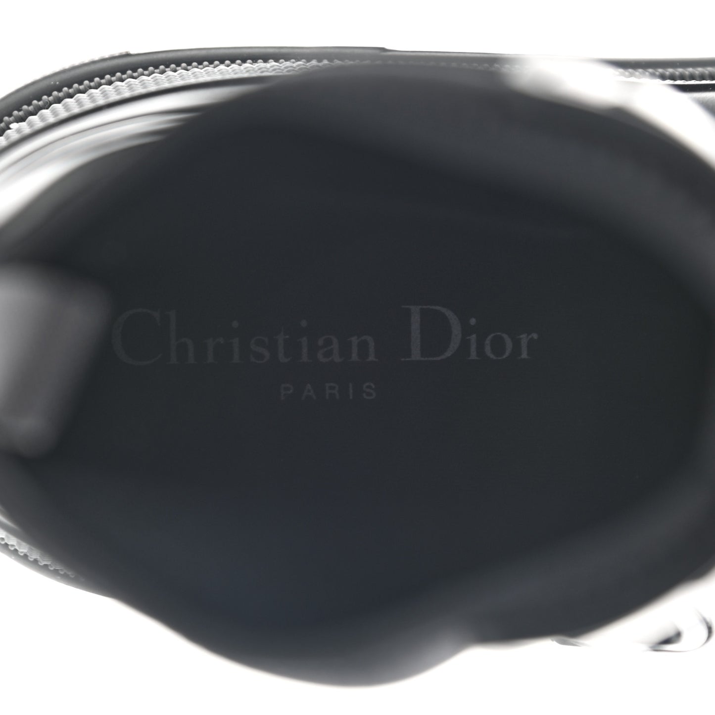 Neoprene Rubber Dior Genesis 30mm Ankle Boots 39 Black