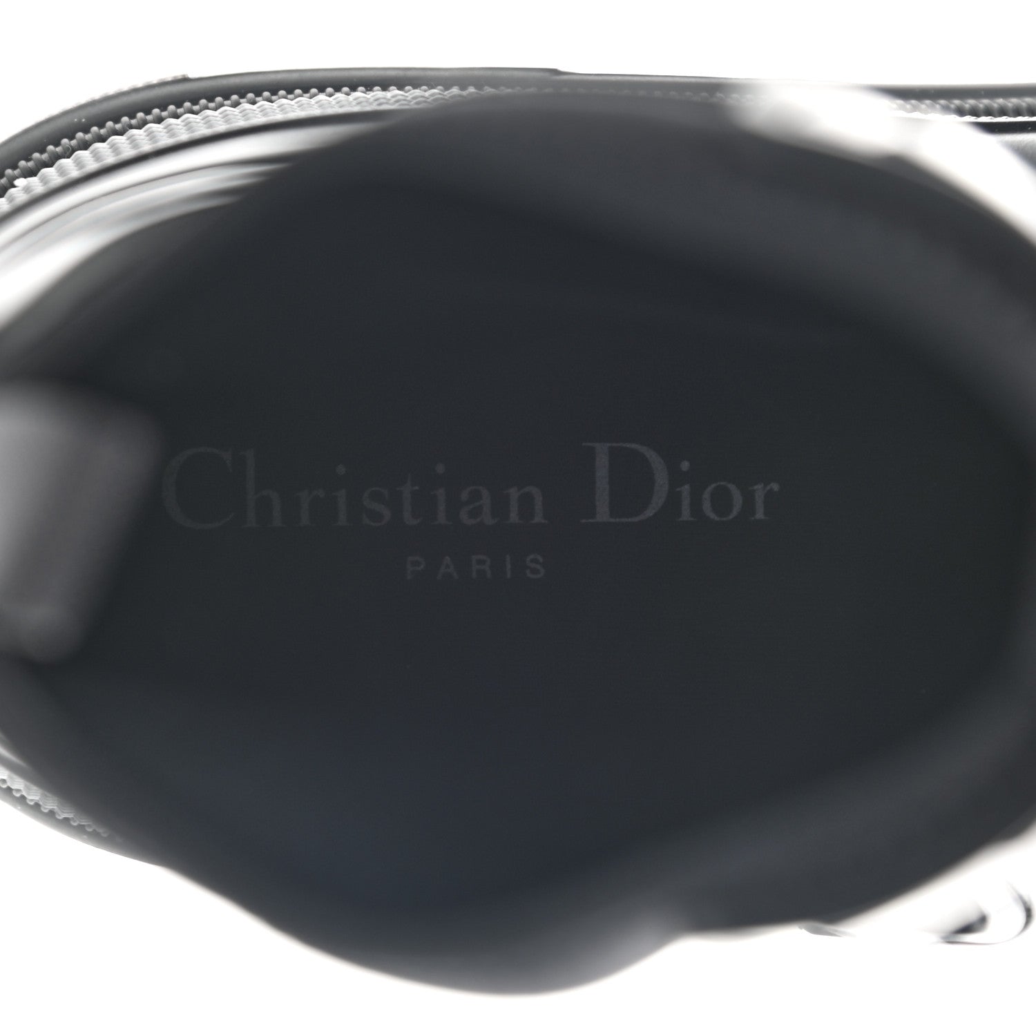 Christian Dior Neoprene Rubber Dior Genesis 30mm Ankle Boots 39 Black 7 of 8