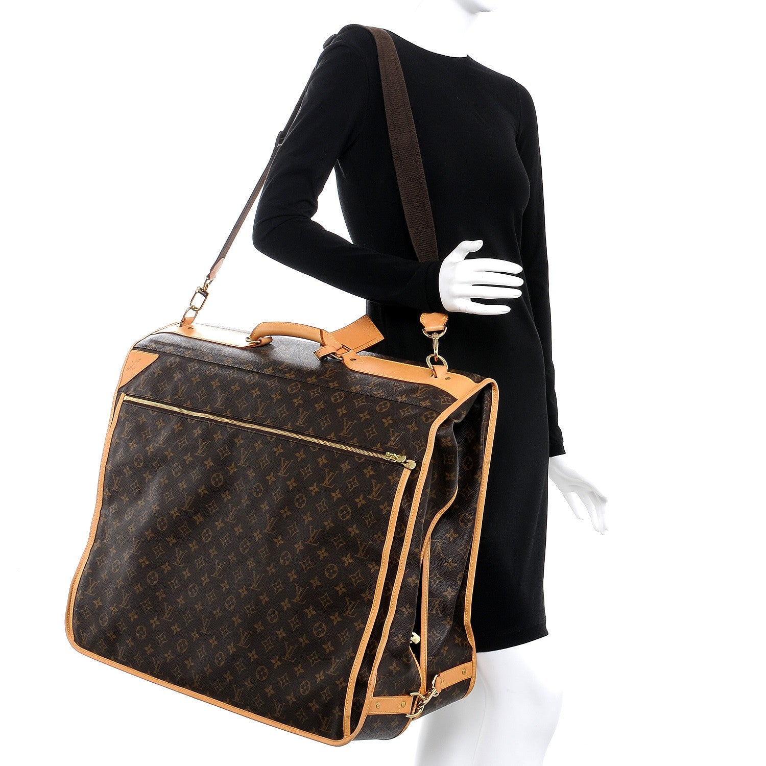 Louis Vuitton Monogram Garment Bag 5 Hangers 2 of 13