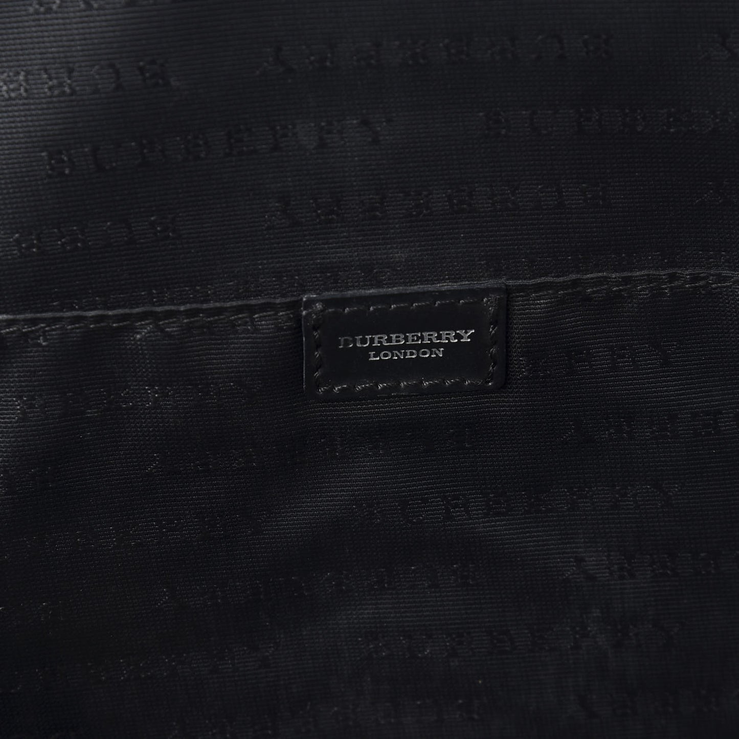 House Check Backpack Black