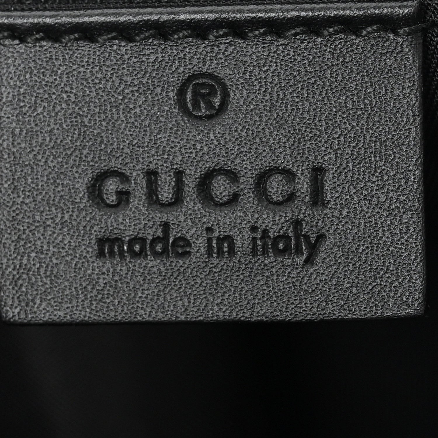 Gucci GG Supreme Monogram Web Messenger Bag Black 6 of 11