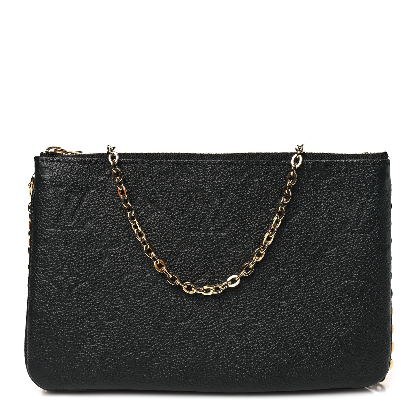 Empreinte Double Zip Pochette Black