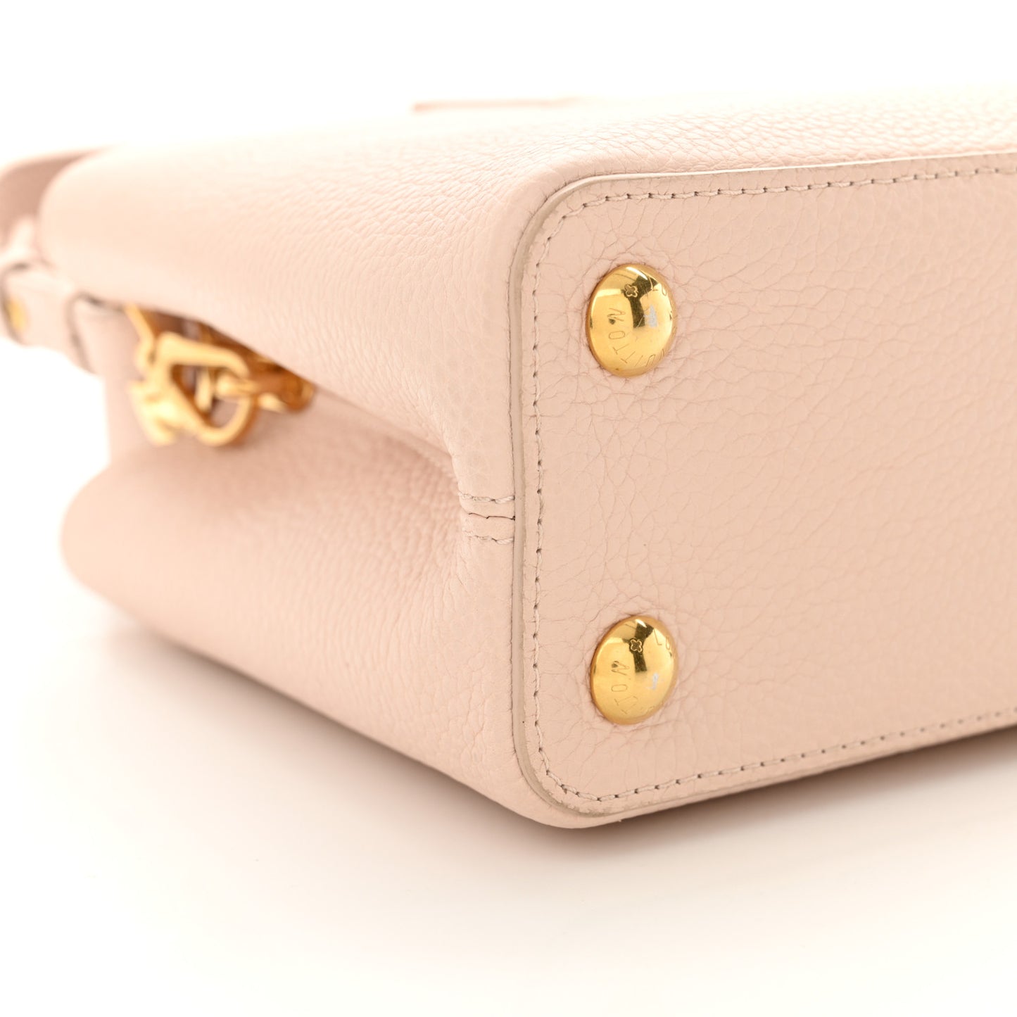 Taurillon Snakeskin Capucines BB Pink