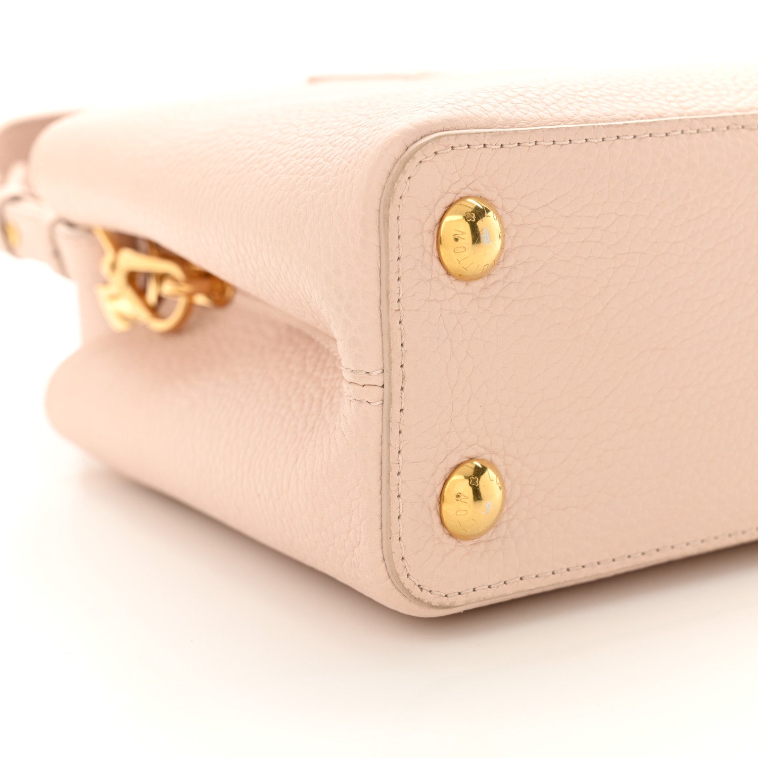 Louis Vuitton Taurillon Snakeskin Capucines BB Pink 9 of 12