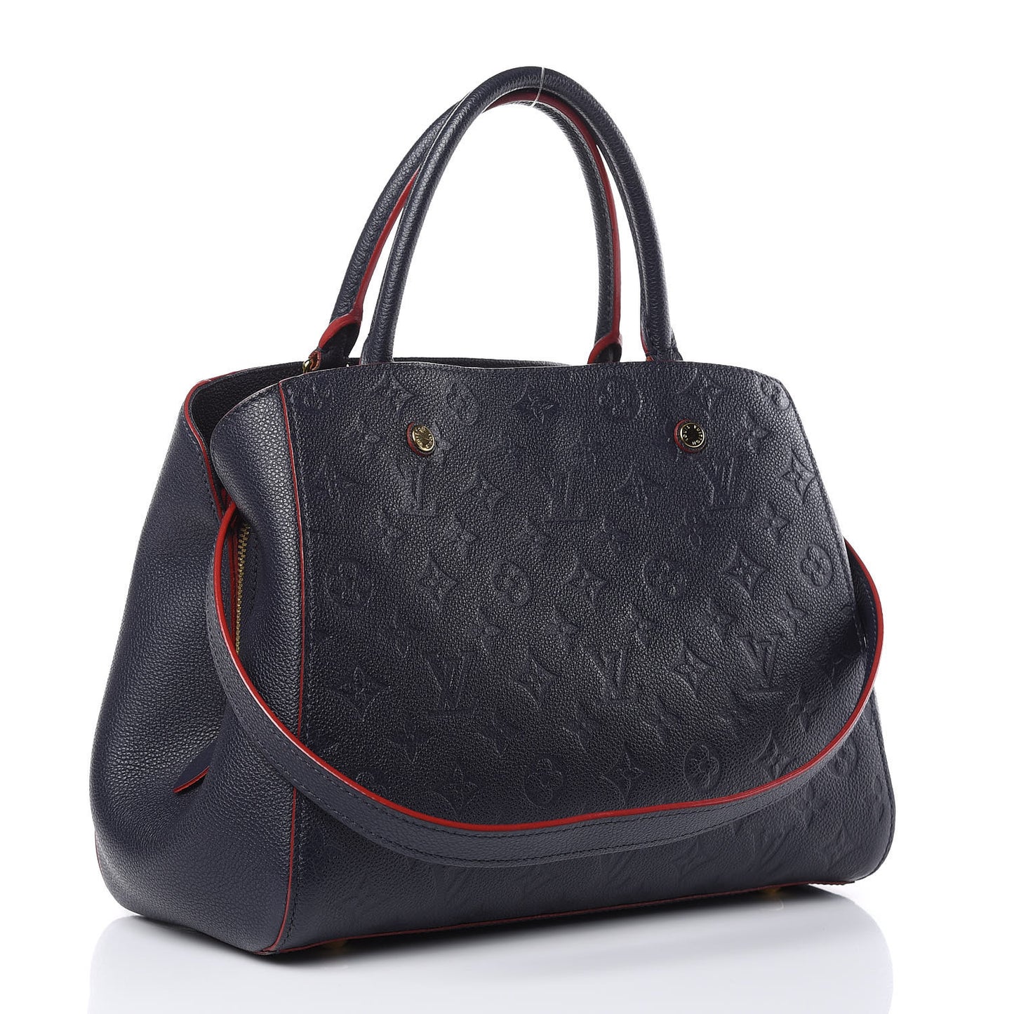 Empreinte Montaigne MM Marine Rouge