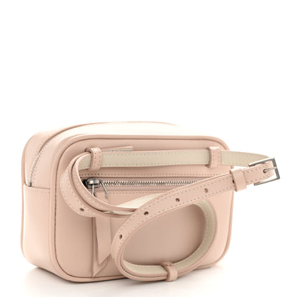 Saint Laurent Calfskin Matelasse Monogram Lou Belt Bag Marble Pink 3 of 9