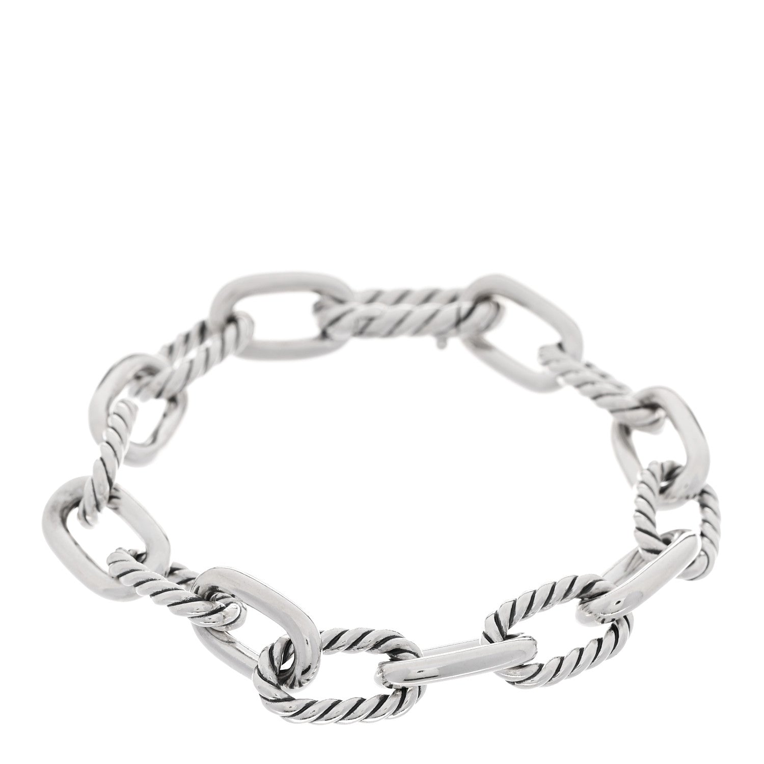 David Yurman Sterling Silver 8.5mm Madison Chain Bracelet 2 of 3