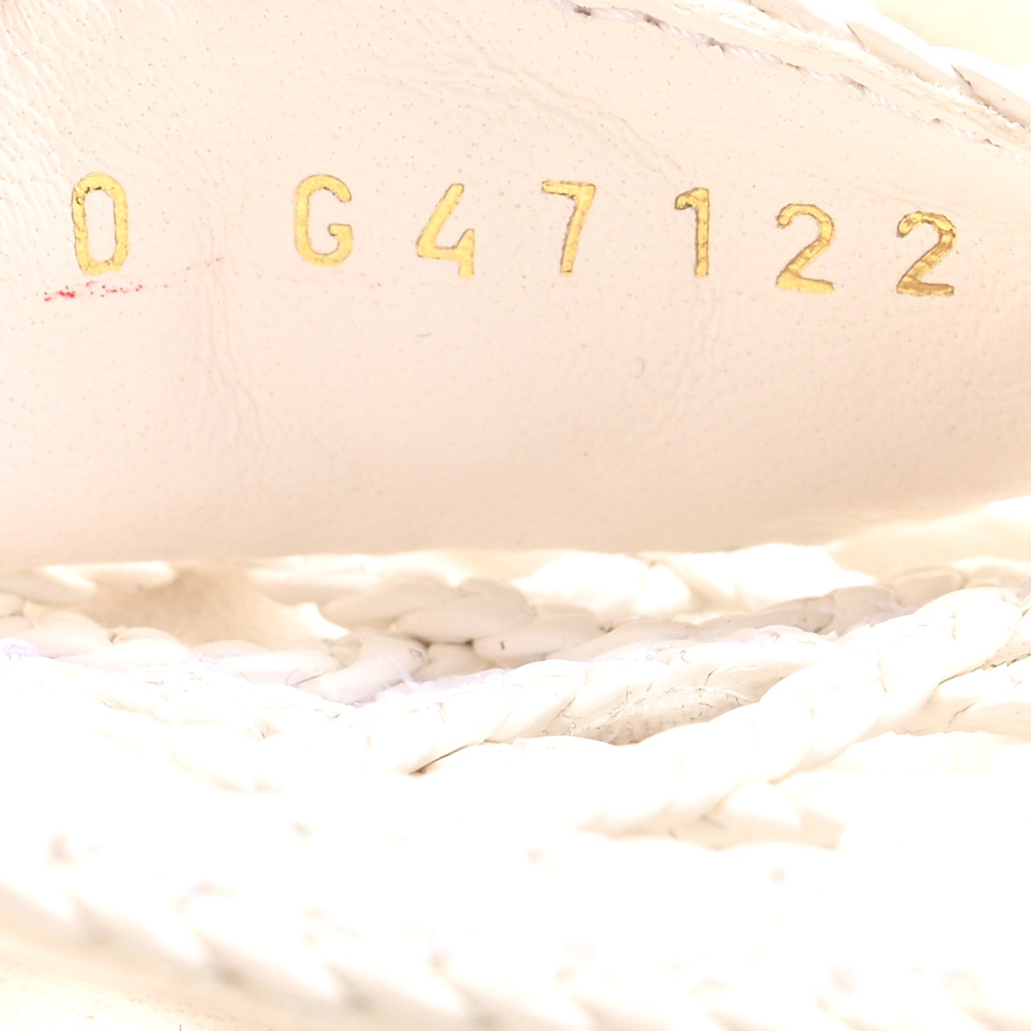 Chanel Braided Lambskin Mule Sandals 39 White 8 of 12