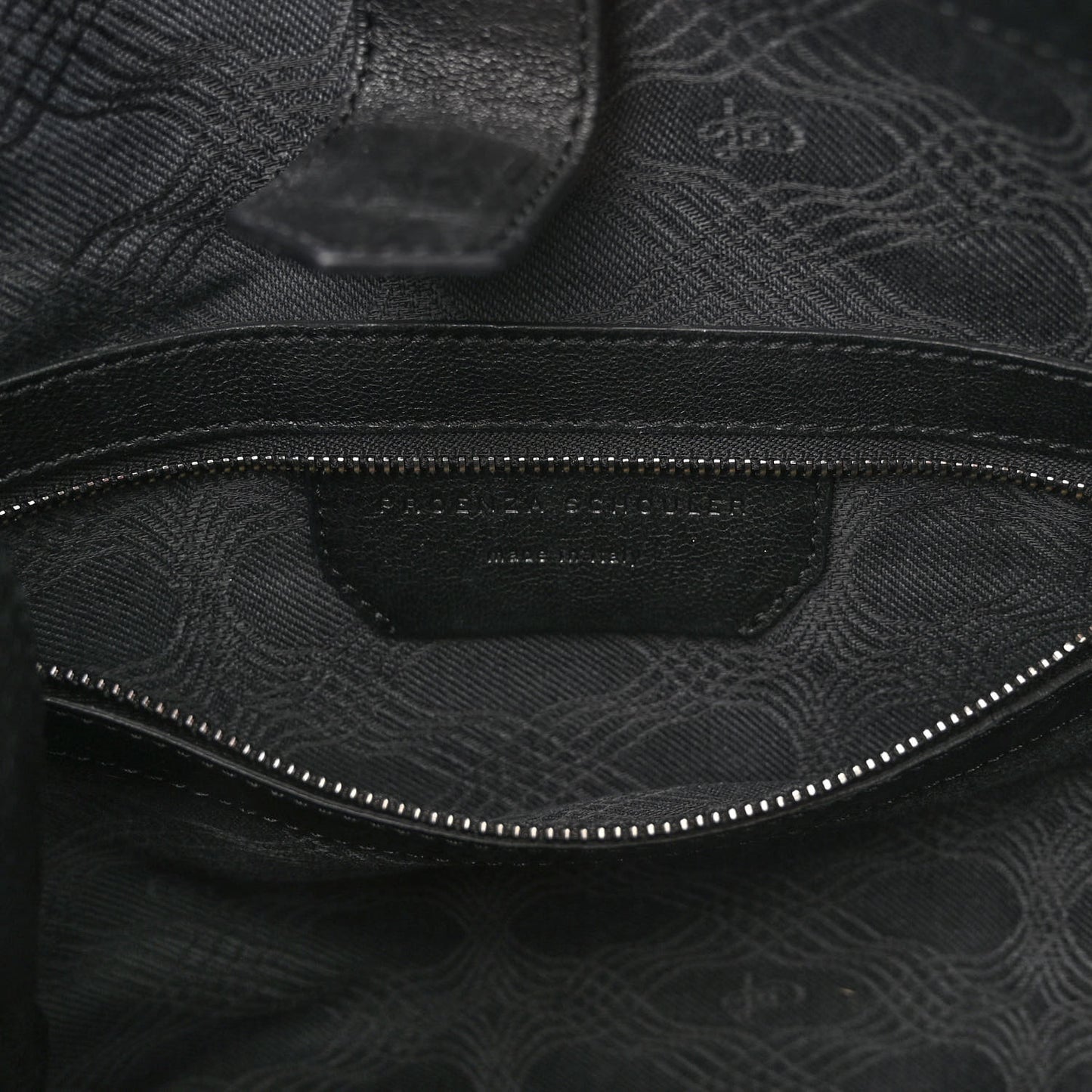 Lambskin PS1 Tote Black