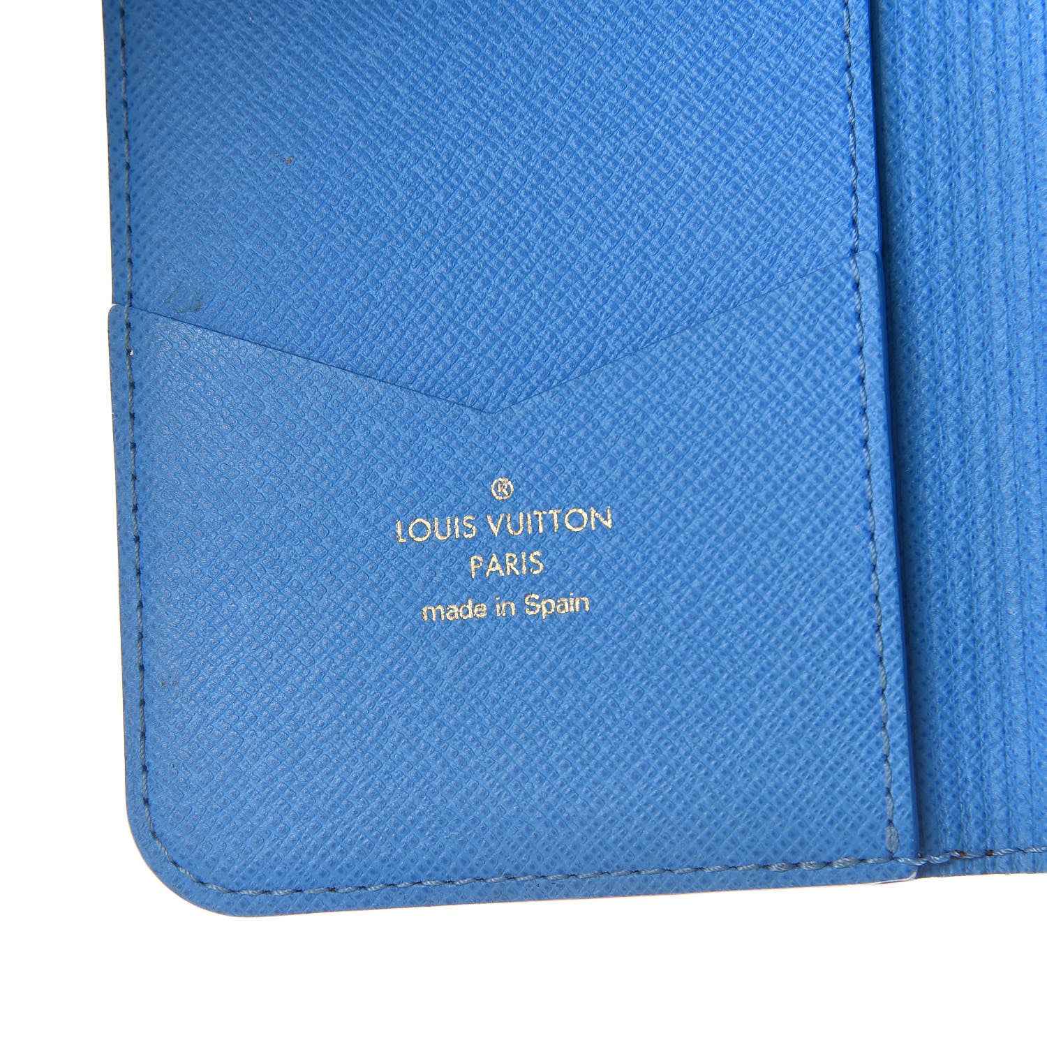 Louis Vuitton Monogram iPhone 6 Plus Folio Case Blue 7 of 7