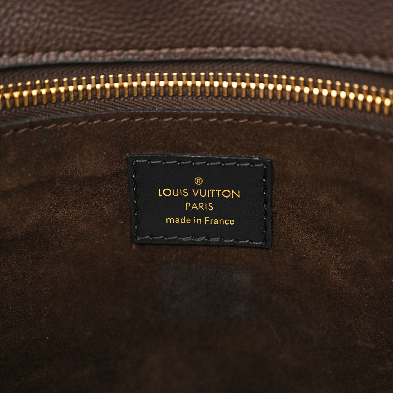Louis Vuitton Veau Cachemire Tote W PM Chocolate 6 of 11