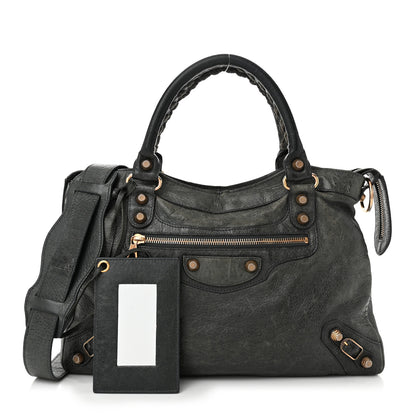 Balenciaga Agneau Giant 12 Gold Hardware Town Anthracite 3 of 13