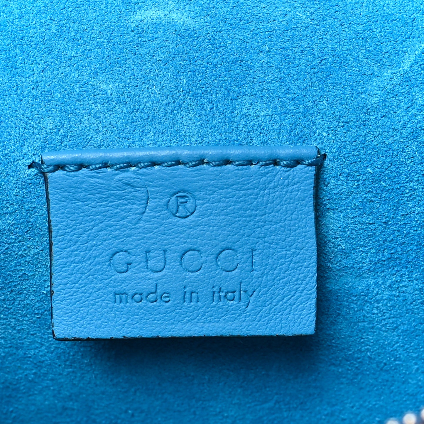 GG Supreme Monogram Small Dionysus Shoulder Bag Bright Turquoise