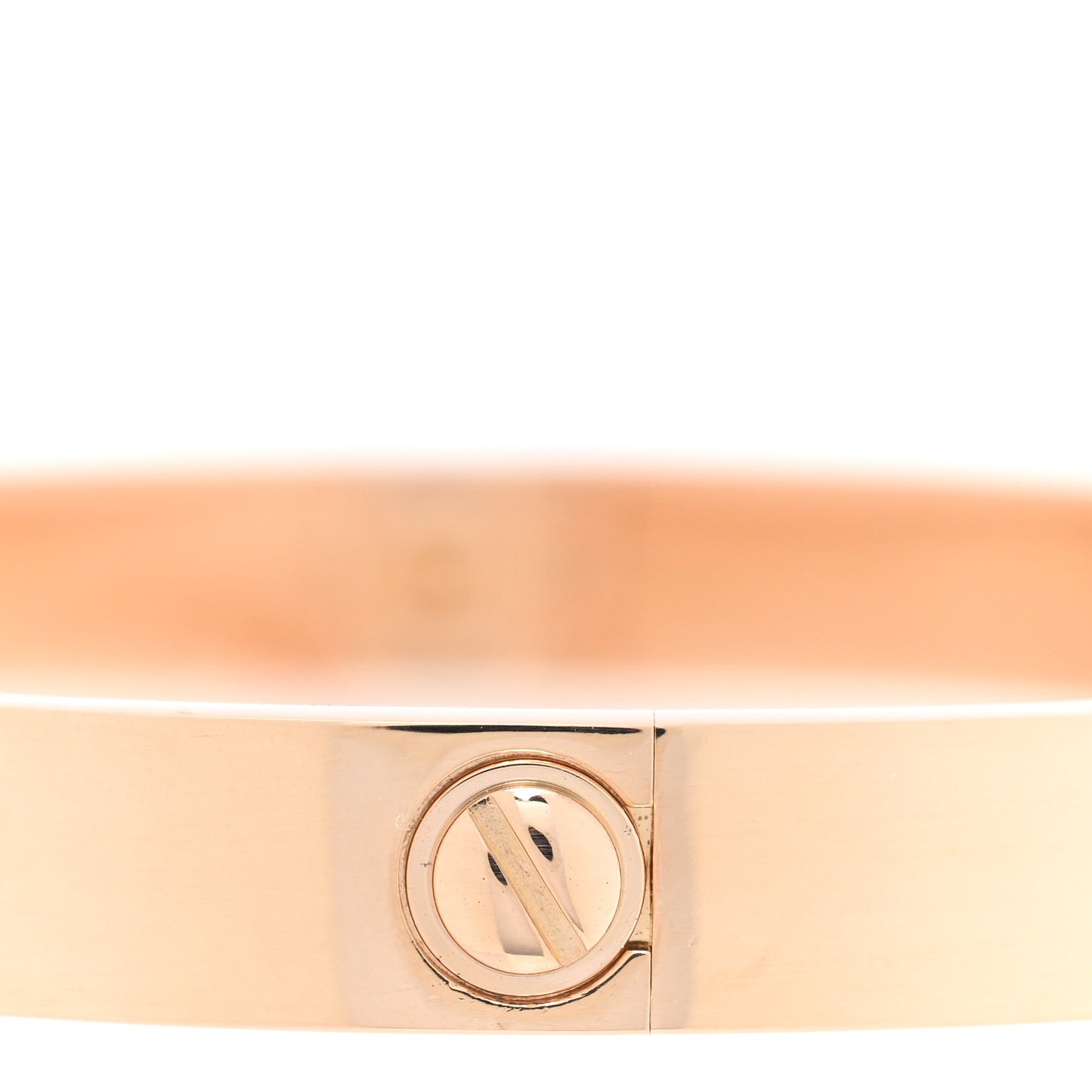 18K Pink Gold LOVE Bracelet 17