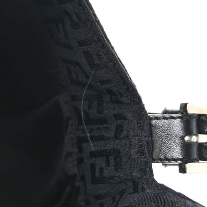 Fendi Zucchino Mama Baguette Black 9 of 9