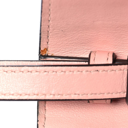 Christian Louboutin Calfskin Macaron Spiked Flap Wallet Mystic Pink 9 of 10