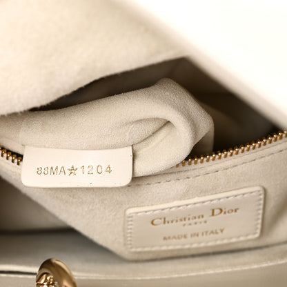 Christian Dior Lambskin Cannage Small Lucky Badges My Lady Dior White 7 of 10