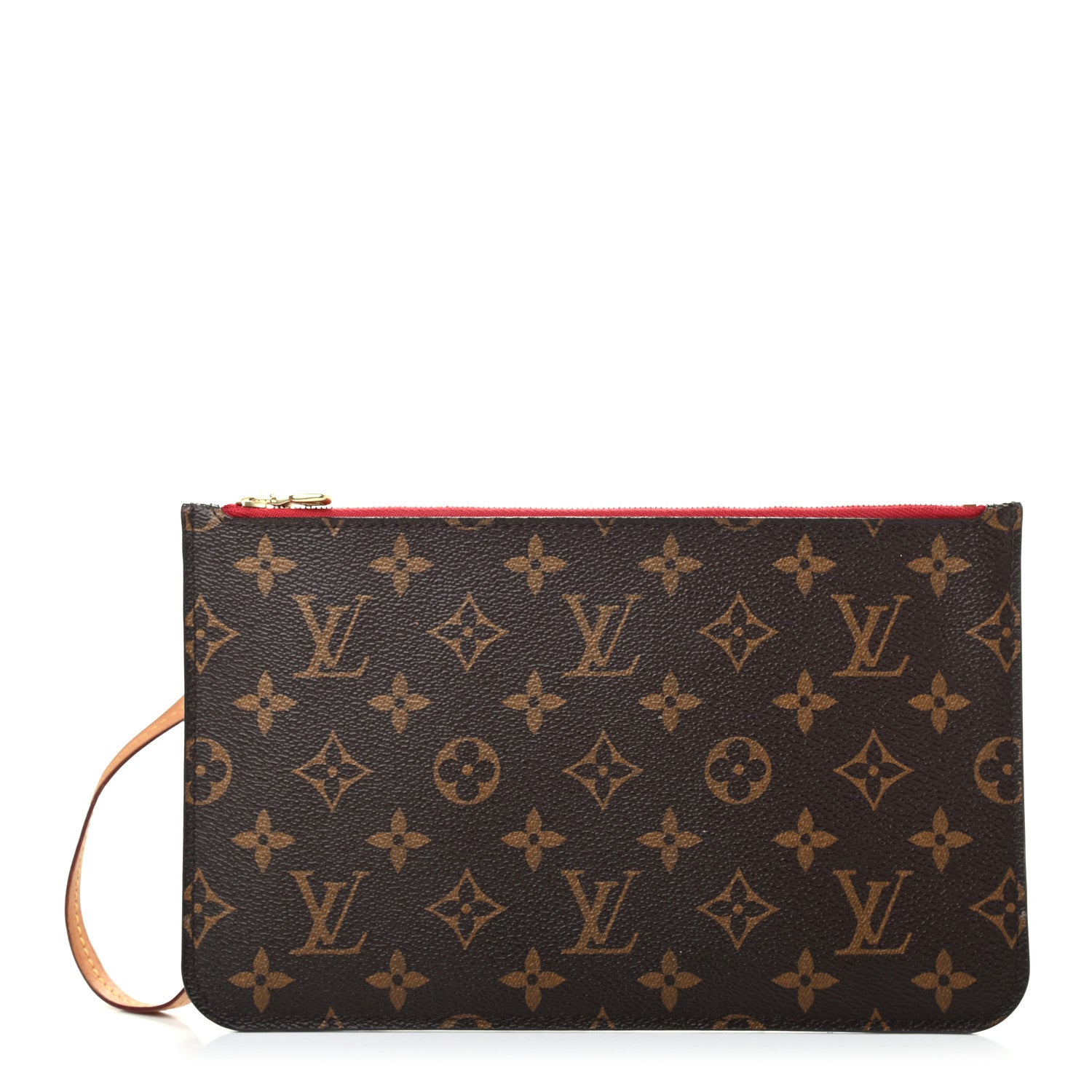 Louis Vuitton Monogram Neverfull MM GM Pochette Cherry 1 of 7