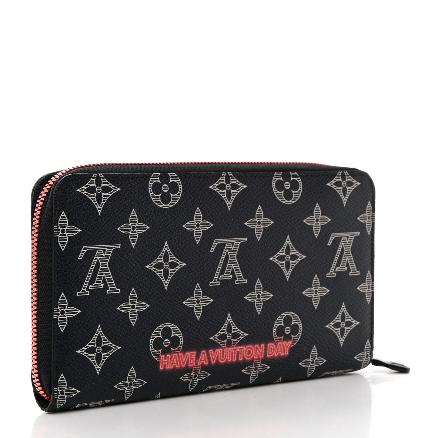 Monogram Upside Down Zippy Organizer Wallet