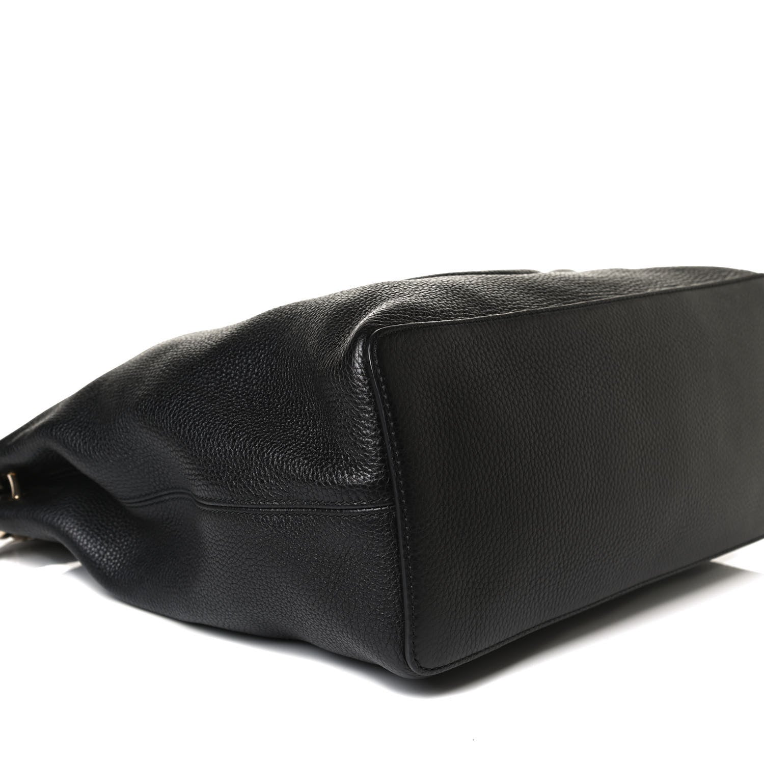 Gucci Pebbled Calfskin Large Soho Hobo Black 10 of 18