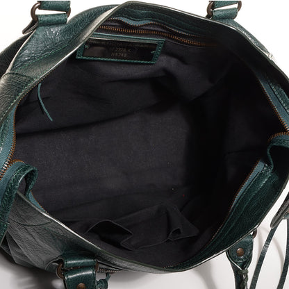 Balenciaga Agneau Classic Hardware City Poker Fonce 5 of 12