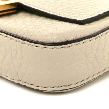 Fendi Cuoio Romano Micro Baguette Charm Latte 10 of 13