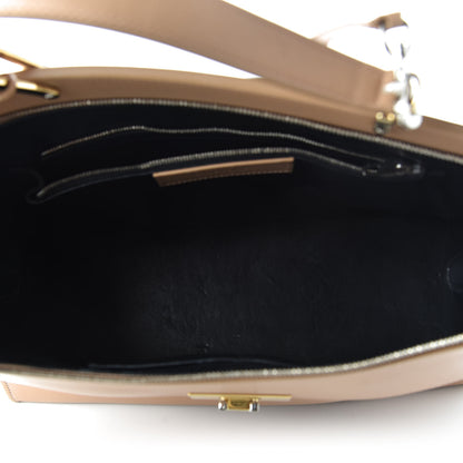 Balenciaga Calfskin Le Dix M Cartable Shoulder Bag Tomette 5 of 10