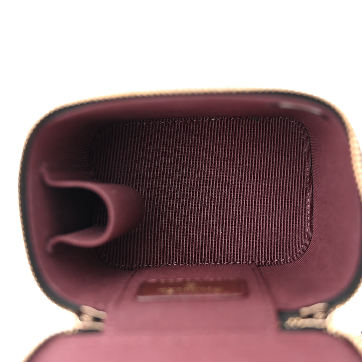 Chanel Caviar Quilted Mini Vanity Case With Chain Black 5 of 11