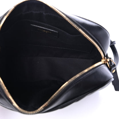 Saint Laurent Calfskin Matelasse Monogram Lou Camera Bag Black 4 of 4