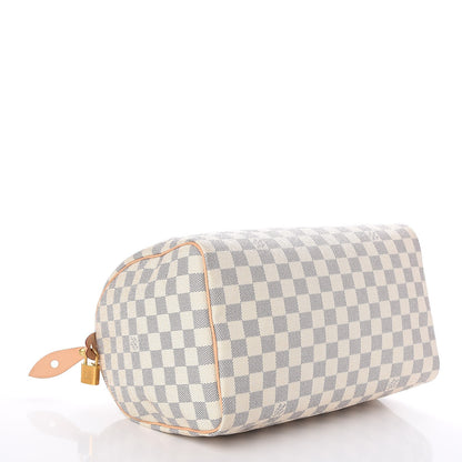 Louis Vuitton Damier Azur Speedy 30 4 of 7