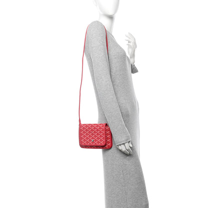Goyard Goyardine Le Jardin Plumet Wallet Clutch Fuchsia 2 of 9