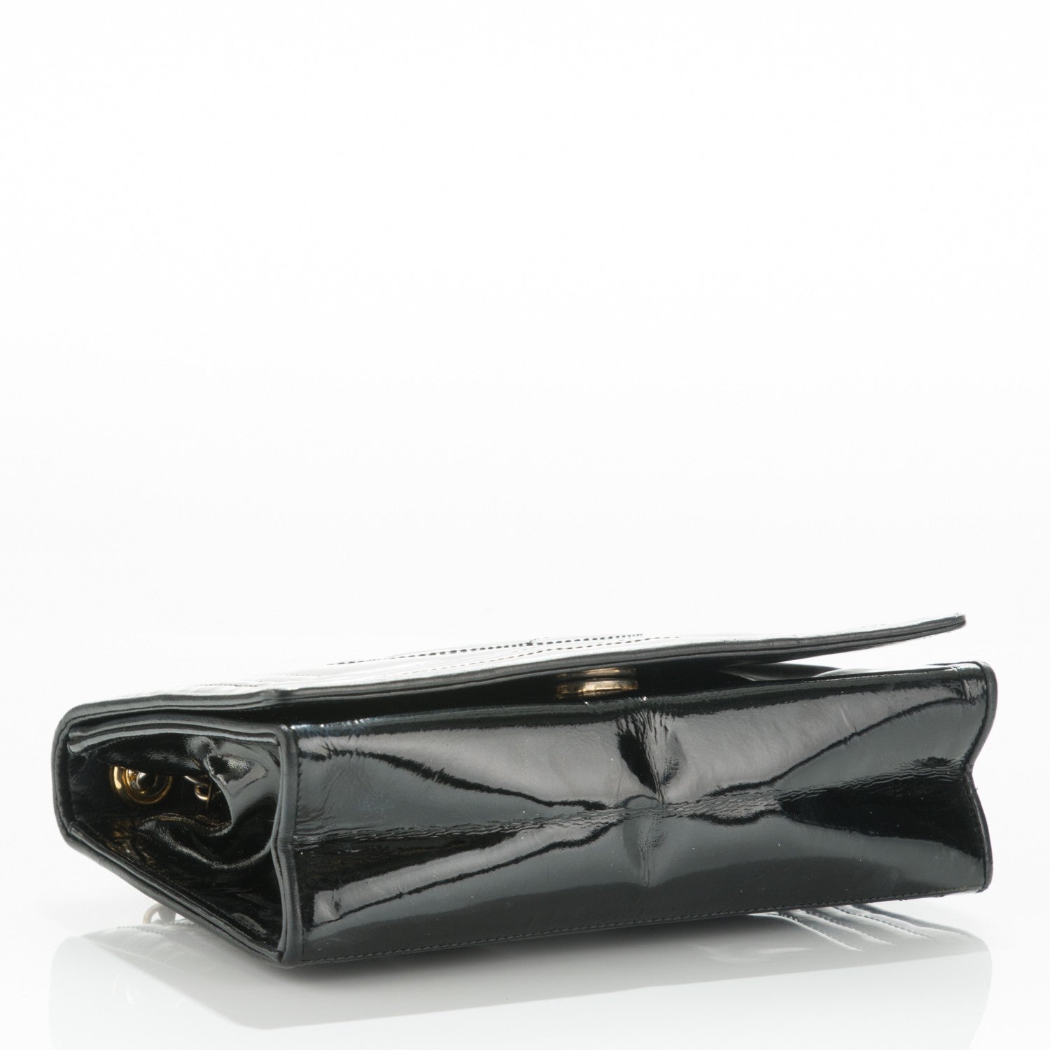 Chanel Patent Small Flap Bag Black 4 of 8