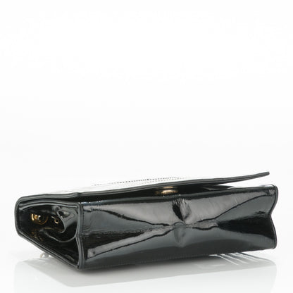 Chanel Patent Small Flap Bag Black 4 of 8