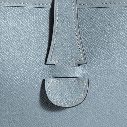 Hermes Epsom Evelyne III PM Bleu Lin 8 of 14