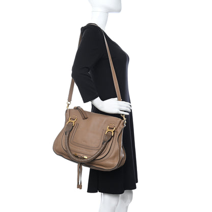Chloe Calfskin Medium Marcie Satchel Nut 2 of 14