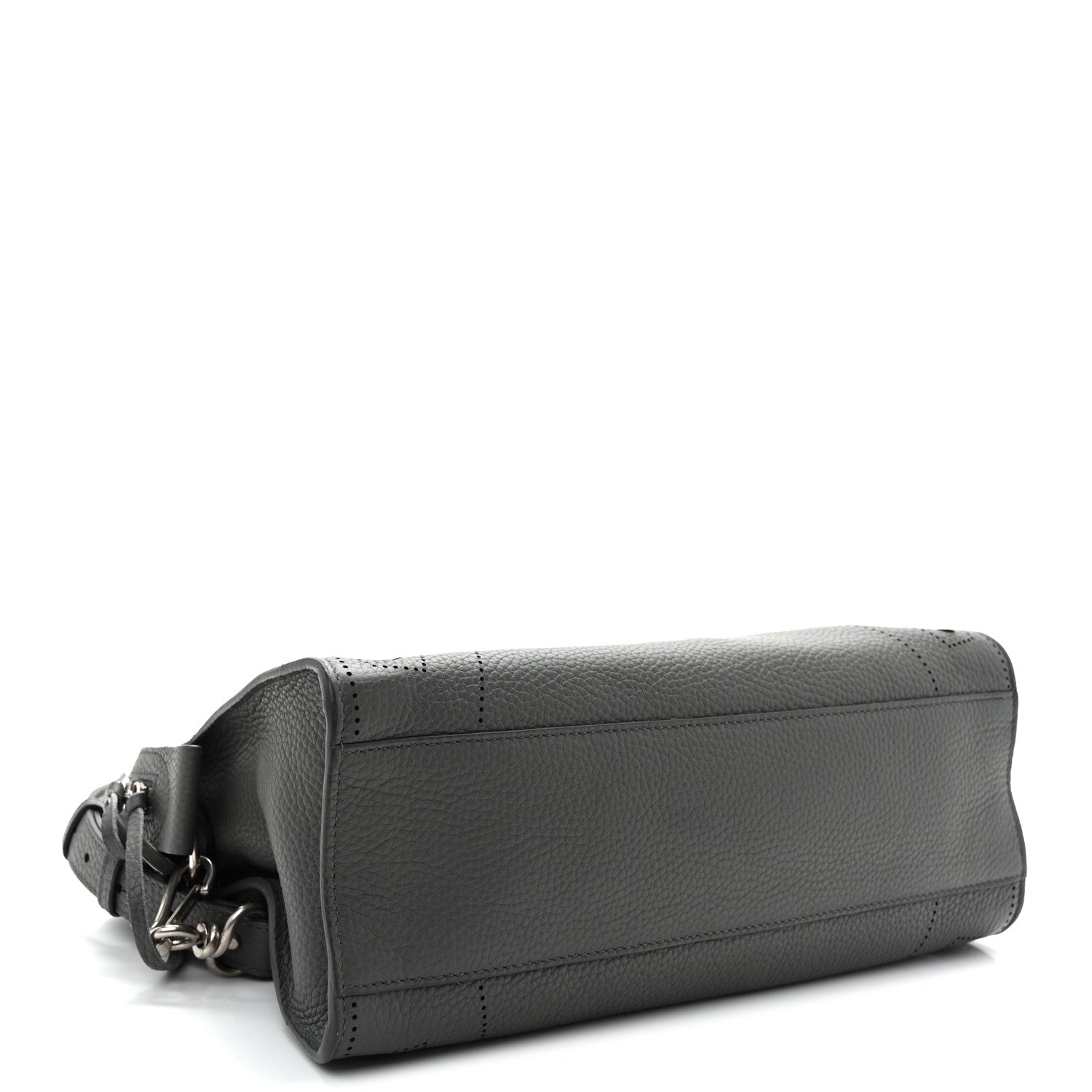 Balenciaga Veau Grana Perforated Blackout Hardware S City Gris Acier 5 of 11